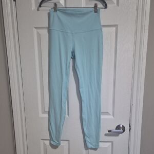 lululemon athletica Light Blue Leggings